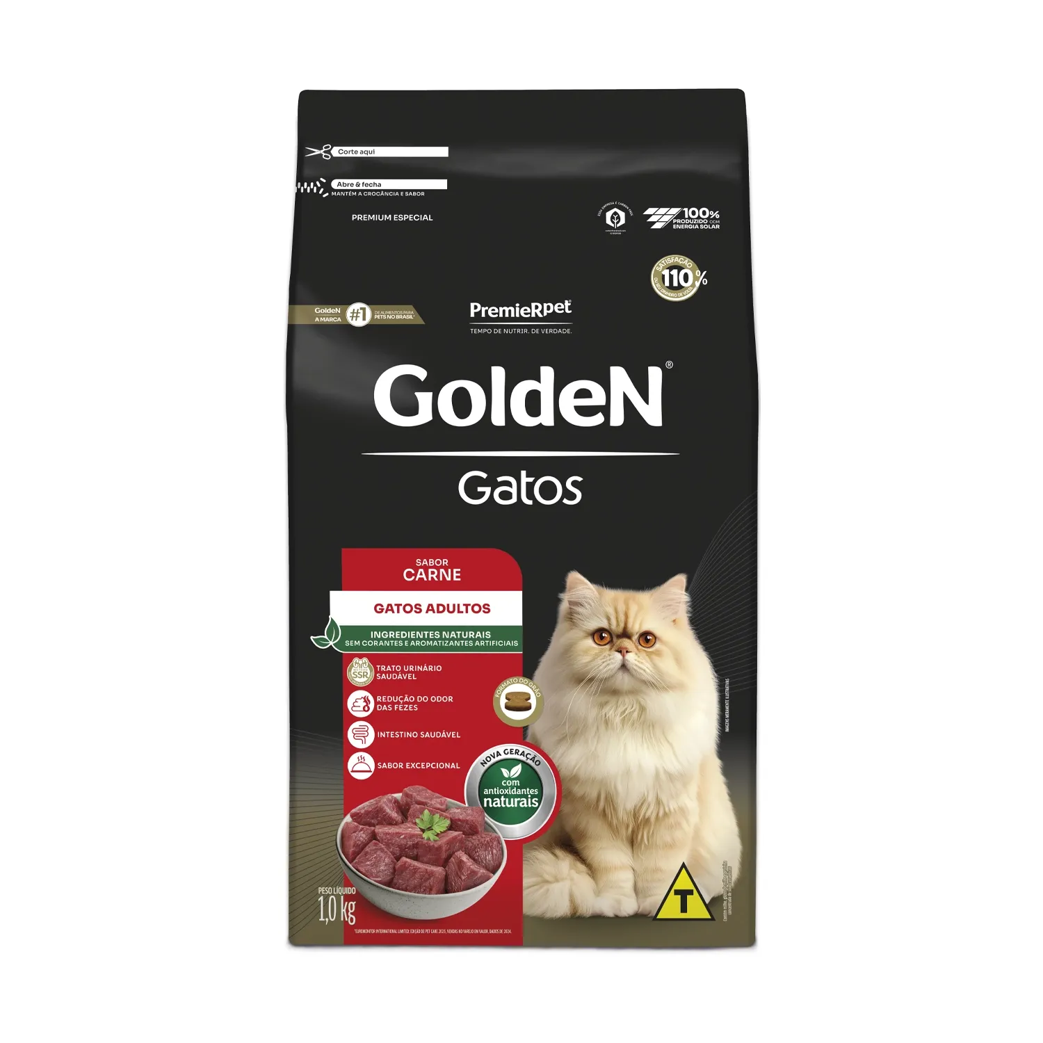 Ração Golden Special Gatos Adultos Carne