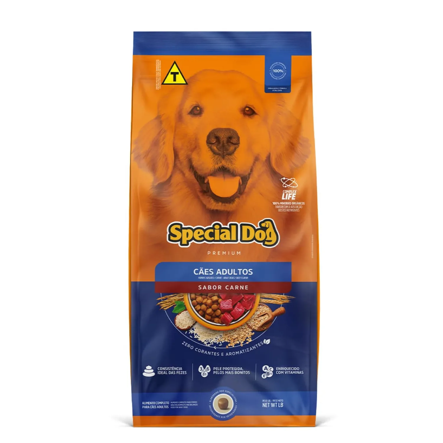 Ração Special Dog Premium Adultos Sabor Carne