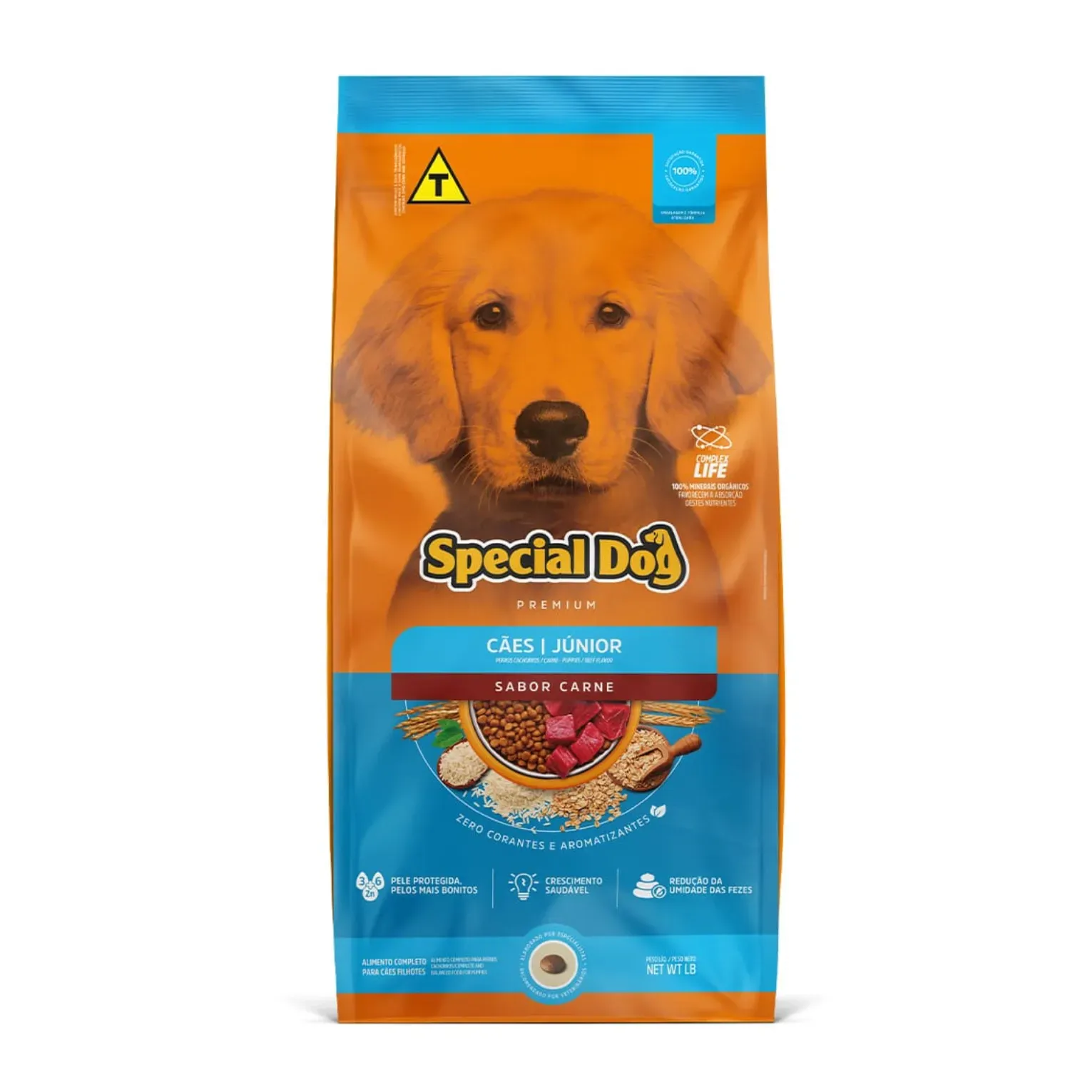Ração Special Dog Júnior Premium Carne para Cães Filhotes
