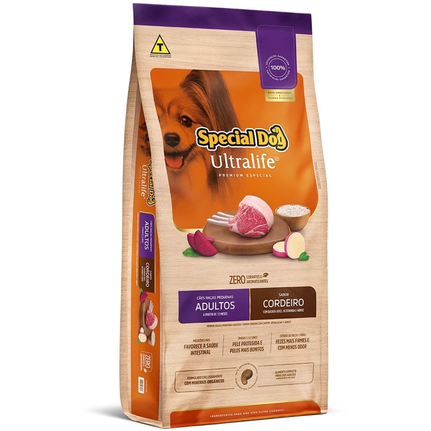 Ração Special Dog Ultralife Adultos Raças Pequenas Cordeiro